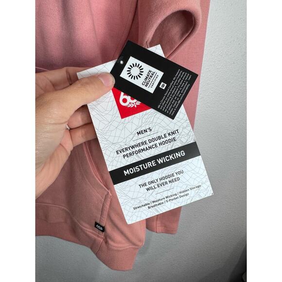 NWT 686 Pink Everywhere Performance Double Knit Hoodie XS - Picture 3 of 7